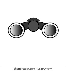 Binocular icon - vector illustration on a white background. Illustration of Symbol Sign. eps 10