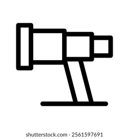 Binocular Icon Vector Symbol Design Illustration