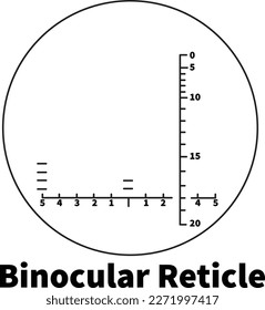 Buscador de rango de partículas de retícula binocular ww2
