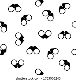 Binocular seamless pattern wallpaper perfect for clothing fabric, background, or wrapping paper