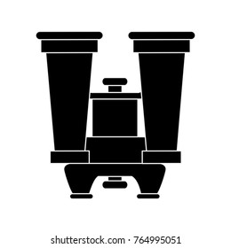 Binocular spy equipment