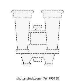 Binocular spy equipment