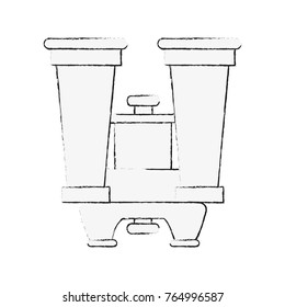 Binocular spy equipment