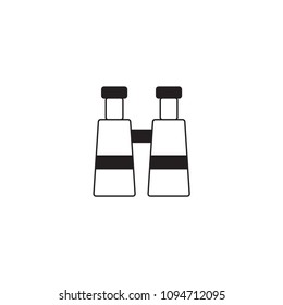 Binocular vector icon