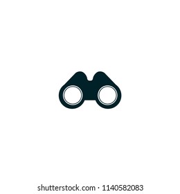 Binocular vector icon