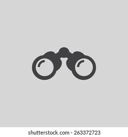 Binocular vector icon