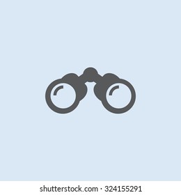 Binocular vector icon