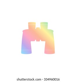 Binocular -  vector icon