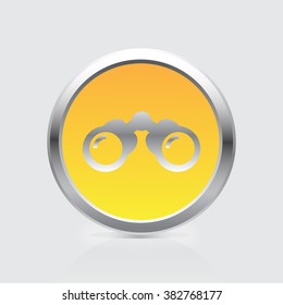 Binocular vector icon