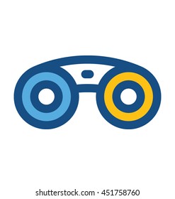 Binocular Vector Icon