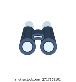 Binocular vector icon. Adventure icon flat style. perfect use for logo, presentation, website, and more. modern icon design color style
