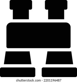 binokulare Vektorgrafik auf transparentem Hintergrund.Hochwertige Symbole.Glyphen Vektorsymbol für Konzept und Grafikdesign.
