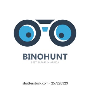 Binocular Vector Logo Or Symbol Icon