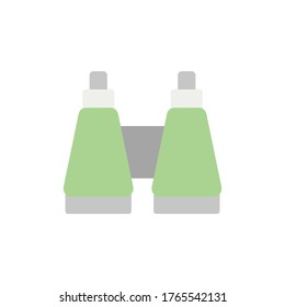Binoculars colored icon. Simple colored element illustration. Binoculars concept symbol design from golf set. Can be used for web and mobile