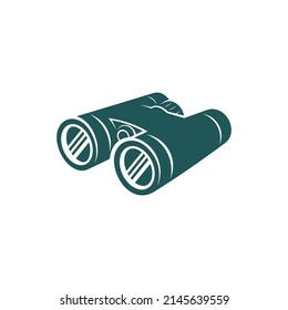 Binoculars design vector. Icon Symbol. Template Illustration