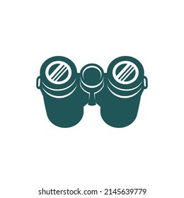 Binoculars design vector. Icon Symbol. Template Illustration