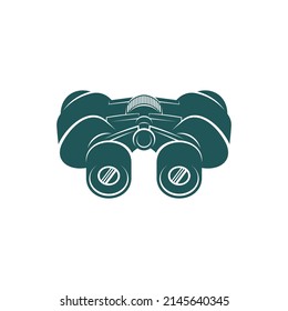 Binoculars design vector. Icon Symbol. Template Illustration