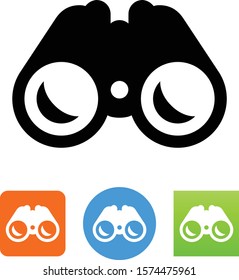 Binoculars Discovery Reveal Search Icon