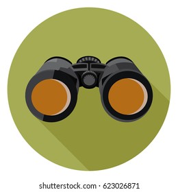 Binoculars explorer find icon
