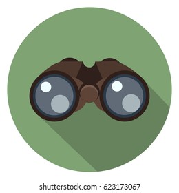 Binoculars explorer find icon