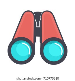 Binoculars explorer find icon