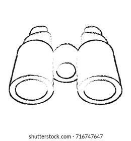 binoculars frontview icon image