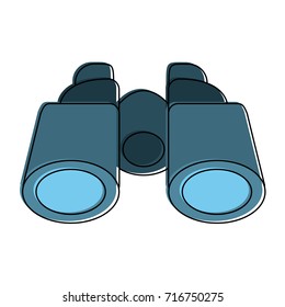 binoculars frontview icon image