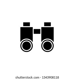 binoculars glyph icon