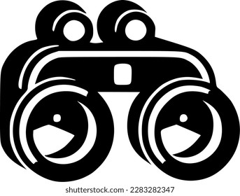 Binoculars - High Quality Vector Logo - Vector illustration ideal for T-shirt graphic