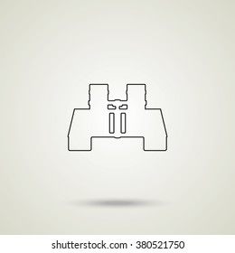 Binoculars icon.