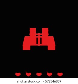 Binoculars icon.