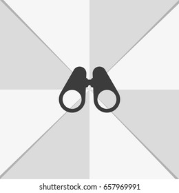 Binoculars icon.