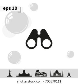 Binoculars icon.
