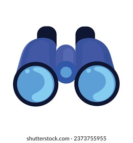 Binoculars icon clipart avatar logotype isolated vector illustration