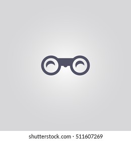 Binoculars icon design