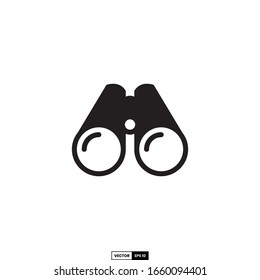 binoculars icon, design inspiration vector template for interface and any purpose