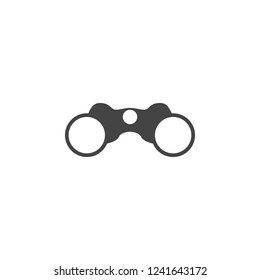 binoculars icon. Element of business plannin icon. Glyph icon for website design and development, app development. Premium icon