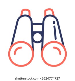 Binoculars Icon Element For Design