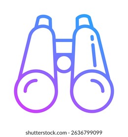 Binoculars Icon Element For Design