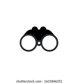 binoculars icon, Exploration, discovery, optical equipment, Can be used for web, print and mobile
