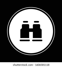 Binoculars icon illustration isolated vector sign symbol