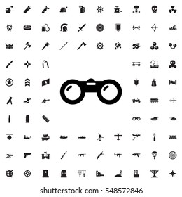 binoculars icon illustration isolated vector sign symbol