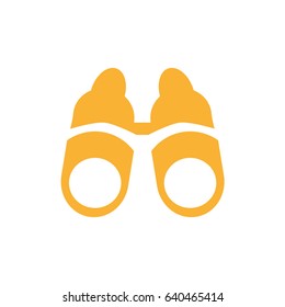 binoculars icon illustration isolated vector sign symbol.