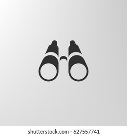 Binoculars icon illustration vector symbol