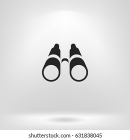 Binoculars icon illustration vector symbol