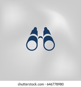 Binoculars icon illustration vector symbol
