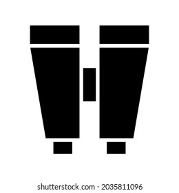 binoculars icon or logo isolated sign symbol vector illustration - high quality black style vector icons
