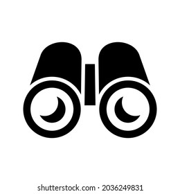 binoculars icon or logo isolated sign symbol vector illustration - high quality black style vector icons
