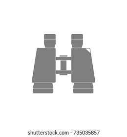 Binoculars icon on white background