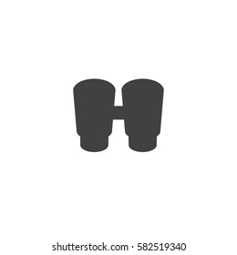 binoculars icon. sign design